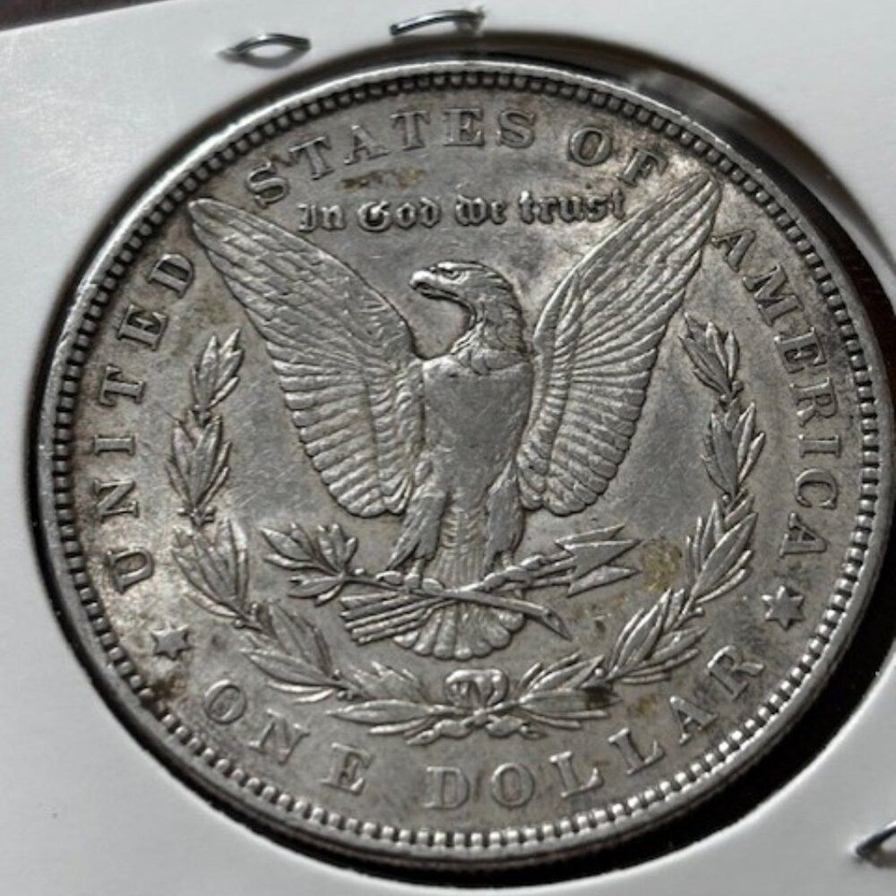 1883-P Morgan Silver Dollar – 90% Silver - Picture 2 of 2